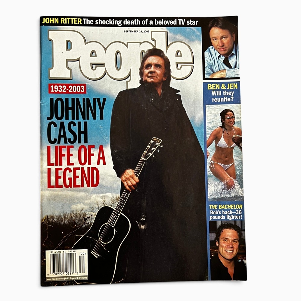 People Magazine September 29 2003 Johnny Cash Life of a Legend Memorial Issue